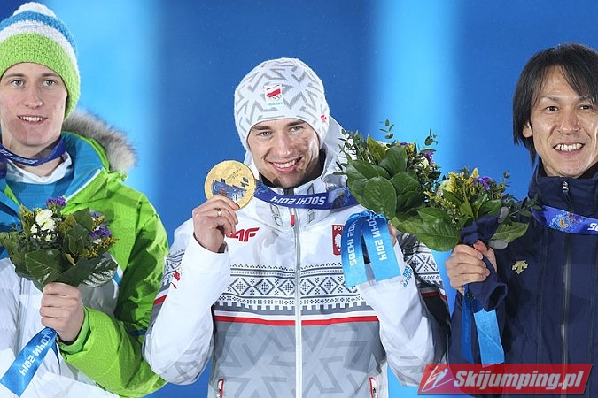 056 Peter Prevc, Kamil Stoch, Noriaki Kasai